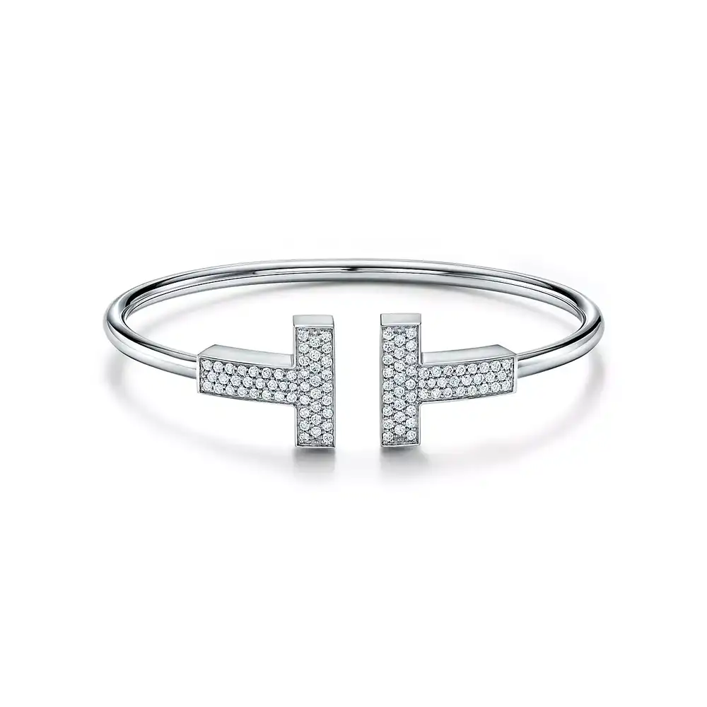 Flower ring full diamond
