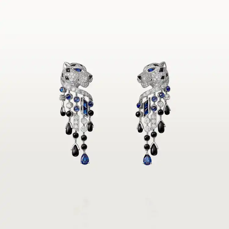 Panther earrings