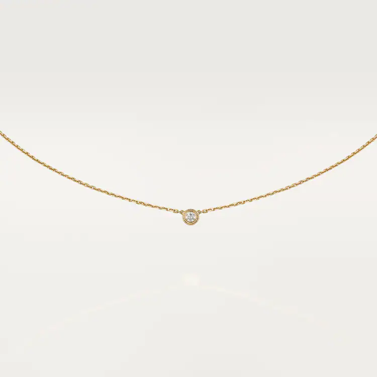 Flower mini necklace