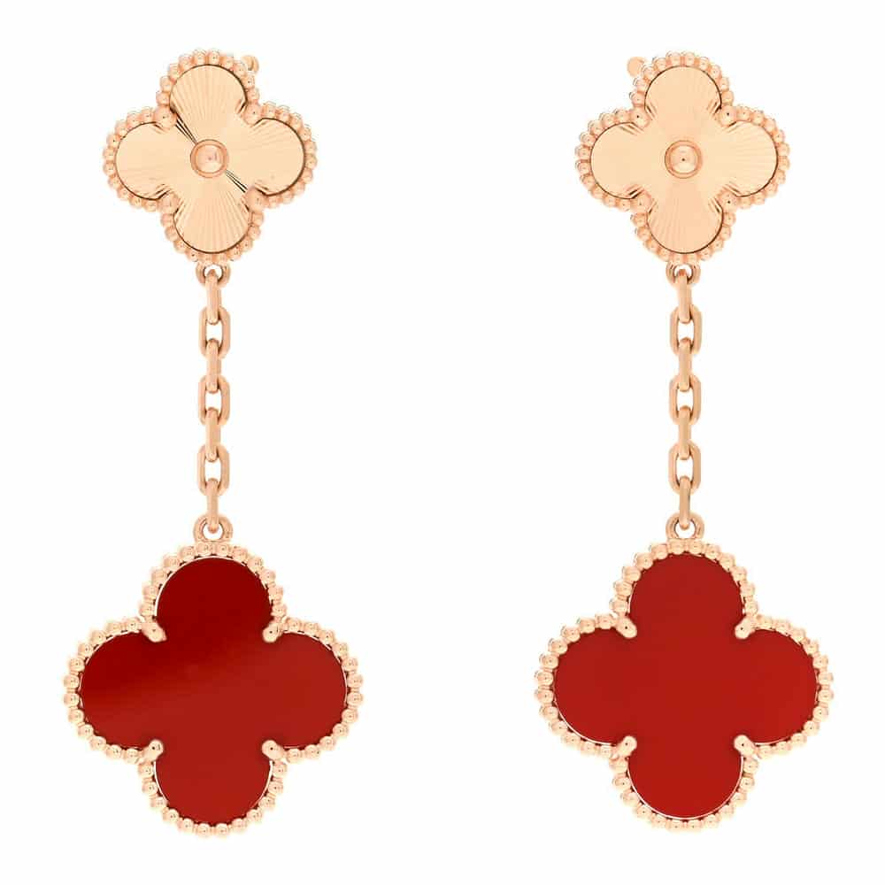 Nail earrings