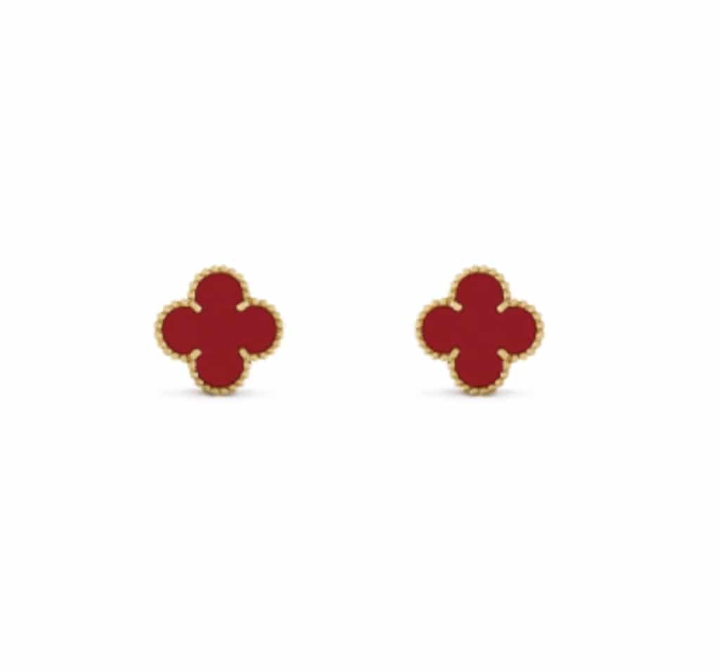 Flower earrings