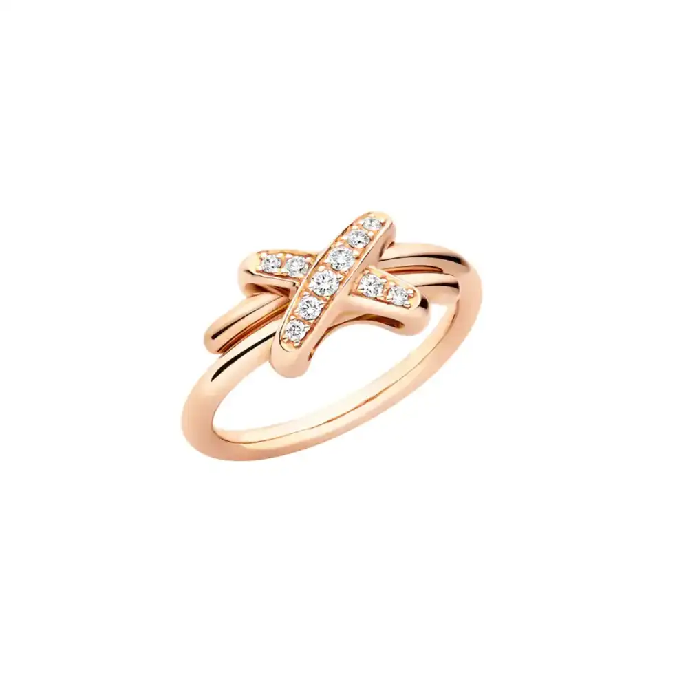 Round 10 diamond bangle white gold