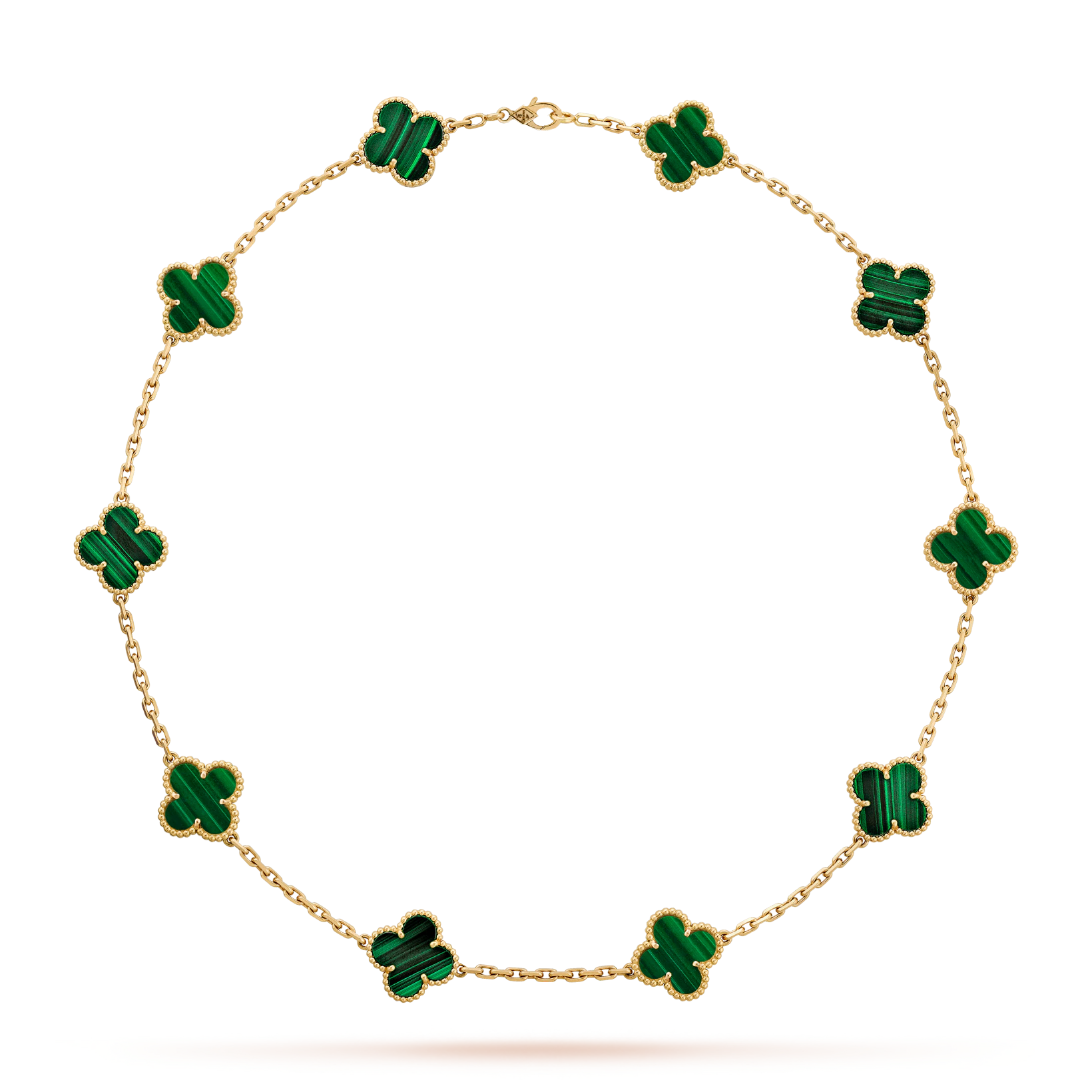 Flower long necklace