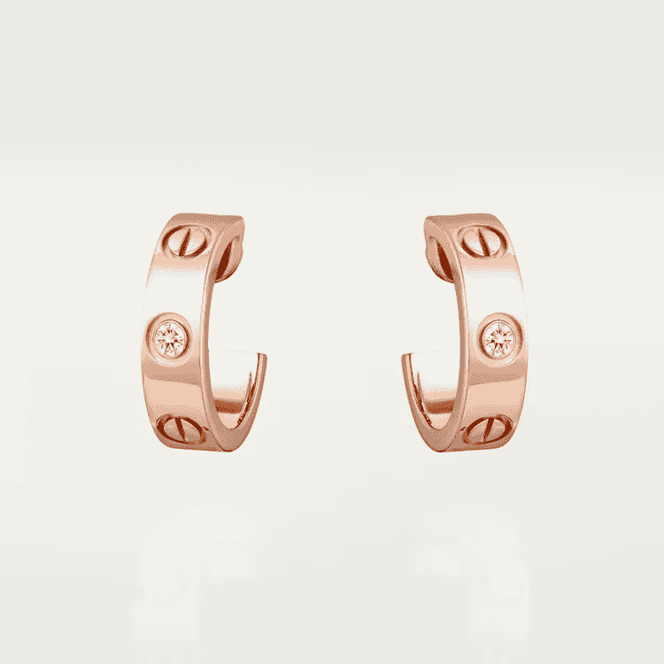 Flower earrings