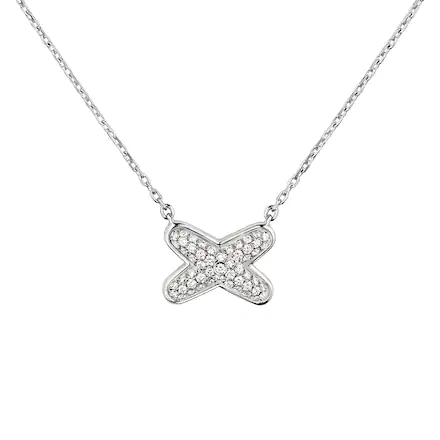 Round necklace - Rose gold