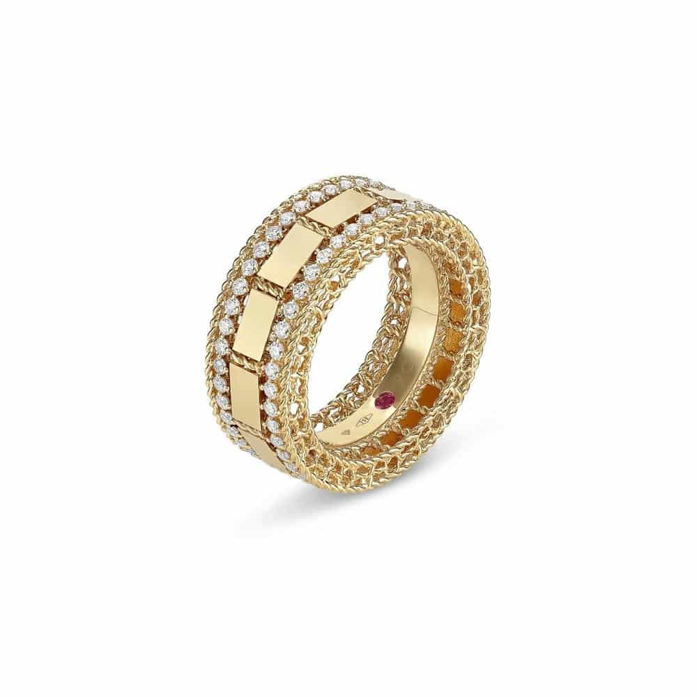 Round slim full diamonds
