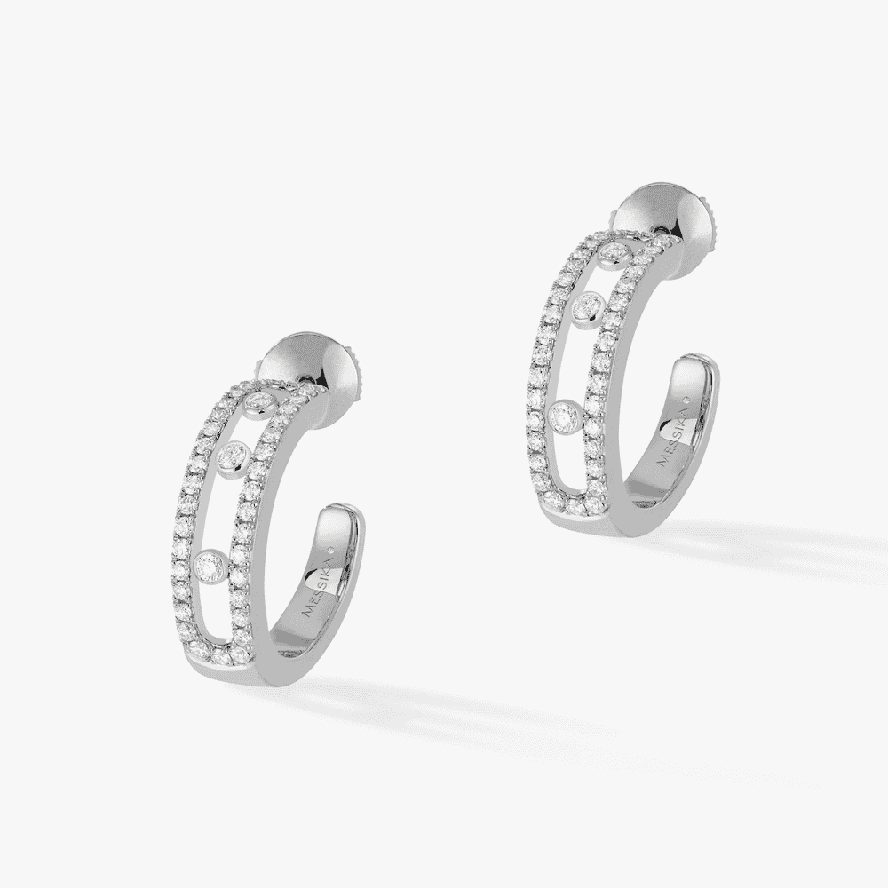 Round full diamond bangle