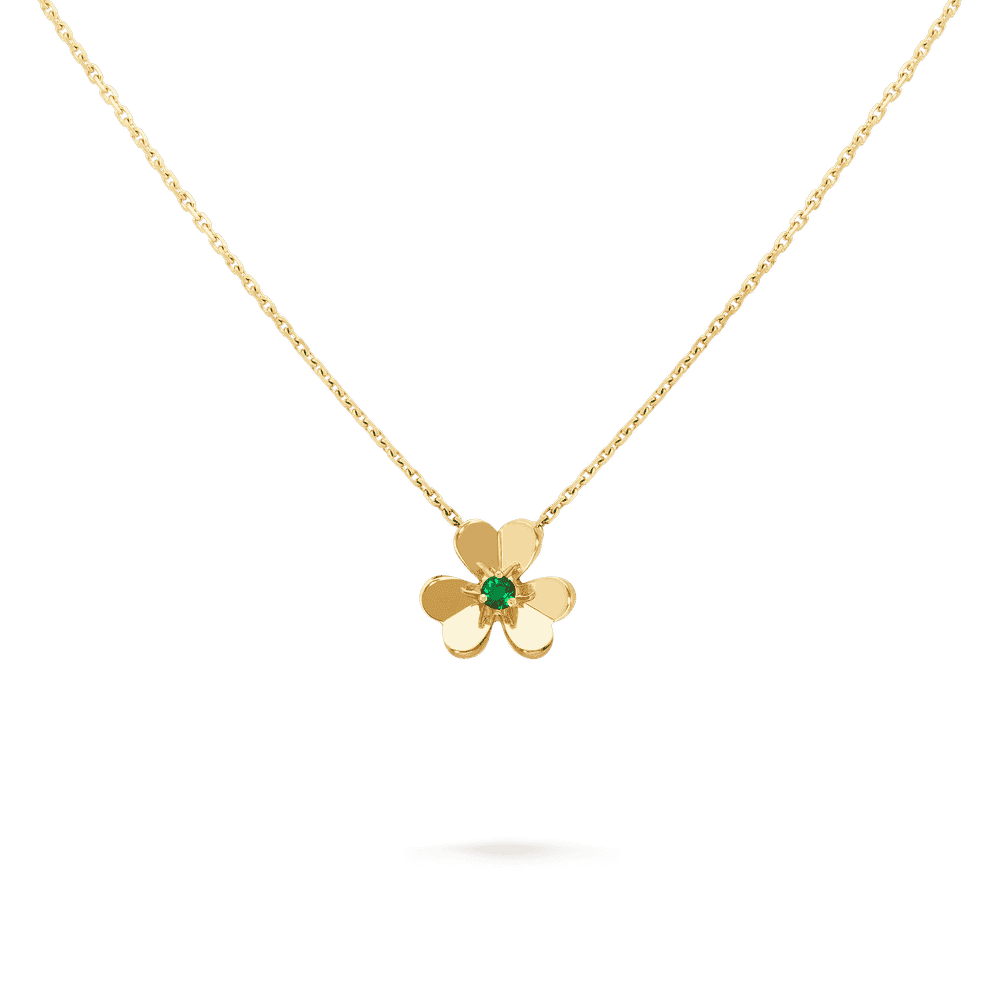Flower mini necklace