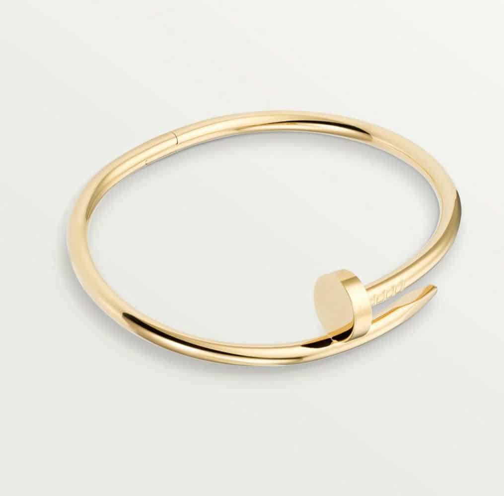 Diamond ring 5 rows yellow gold
